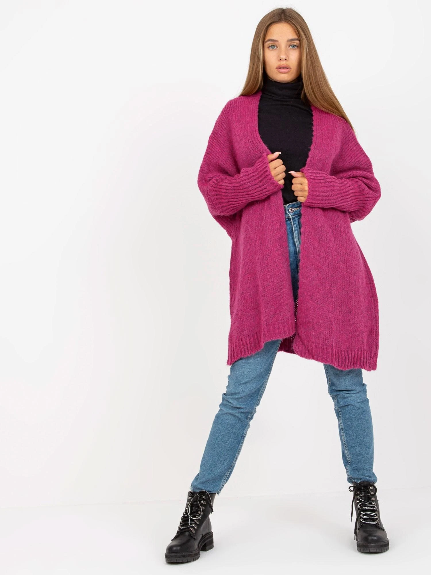 Och Bella Kardiganas-TW-SW-BI-M2201.87-fuksija