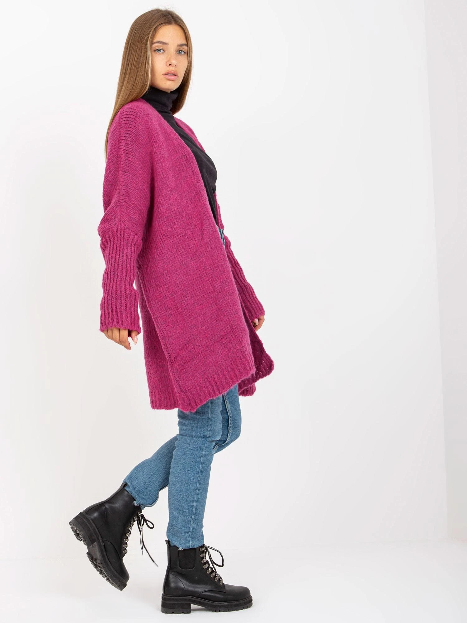 Och Bella Kardiganas-TW-SW-BI-M2201.87-fuksija