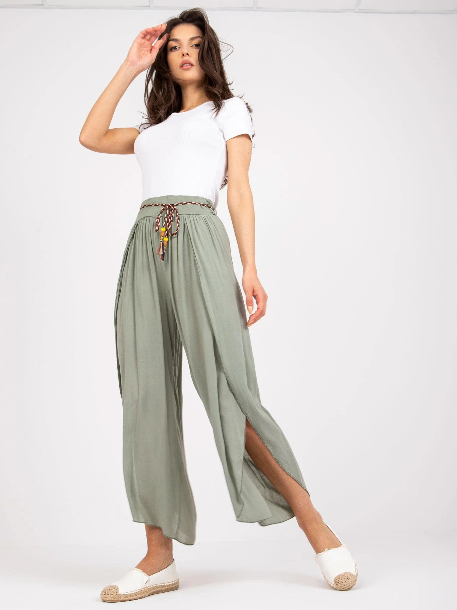 Och Bella Kelnės-TW-SP-BI-81378.24P-khaki