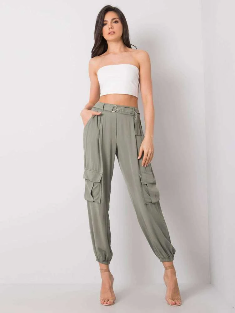 Och Bella Kelnės-TW-SP-BI-81858.69-khaki