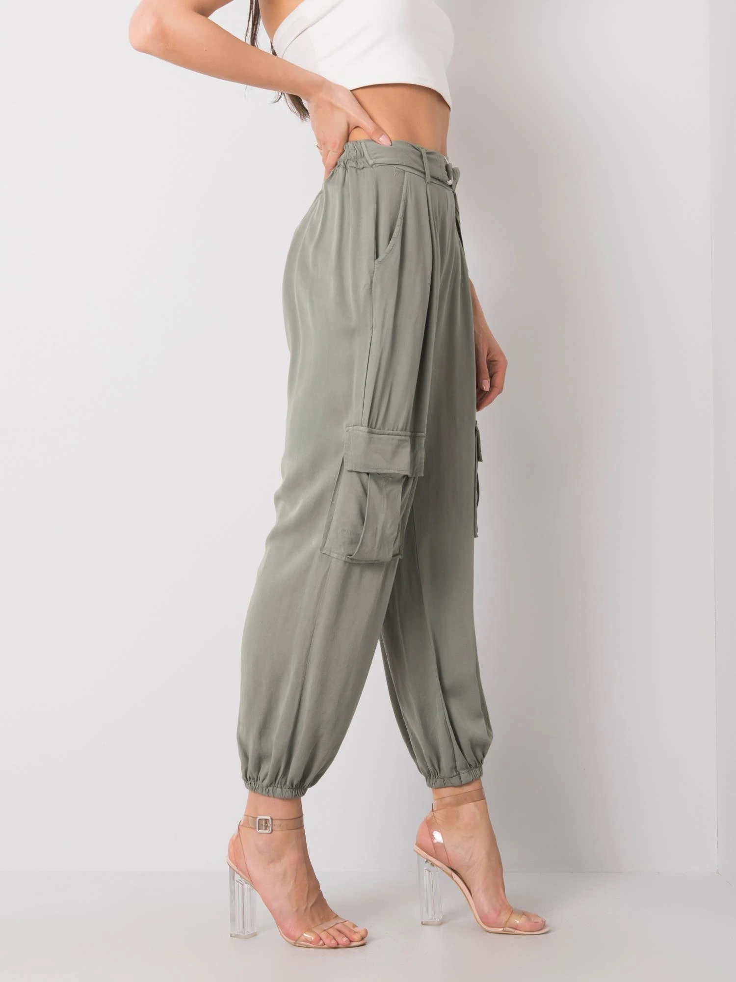 Och Bella Kelnės-TW-SP-BI-81858.69-khaki