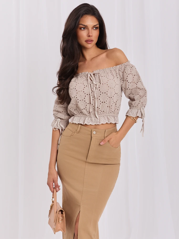 Och Bella Maikutė TW-TP-BI-25455.43-smėlio spalvos
