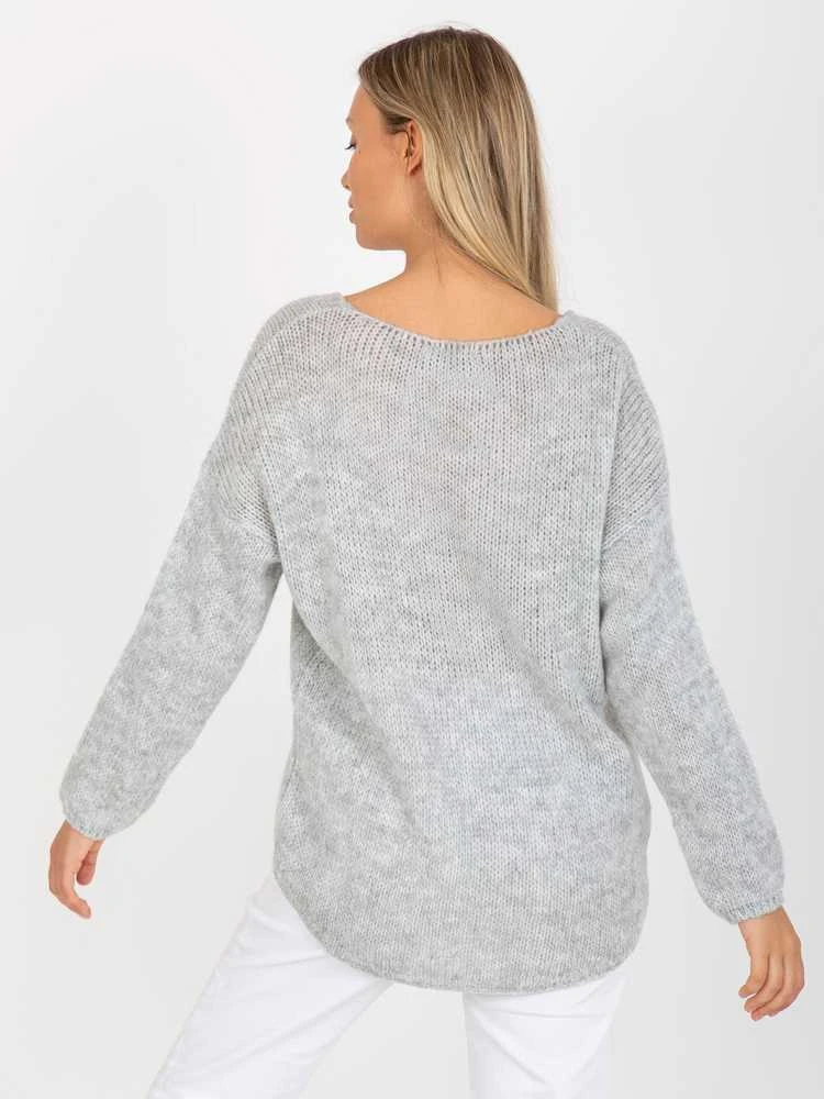 Och Bella Megztinis-TW-SW-BI-3002.98-pilkas