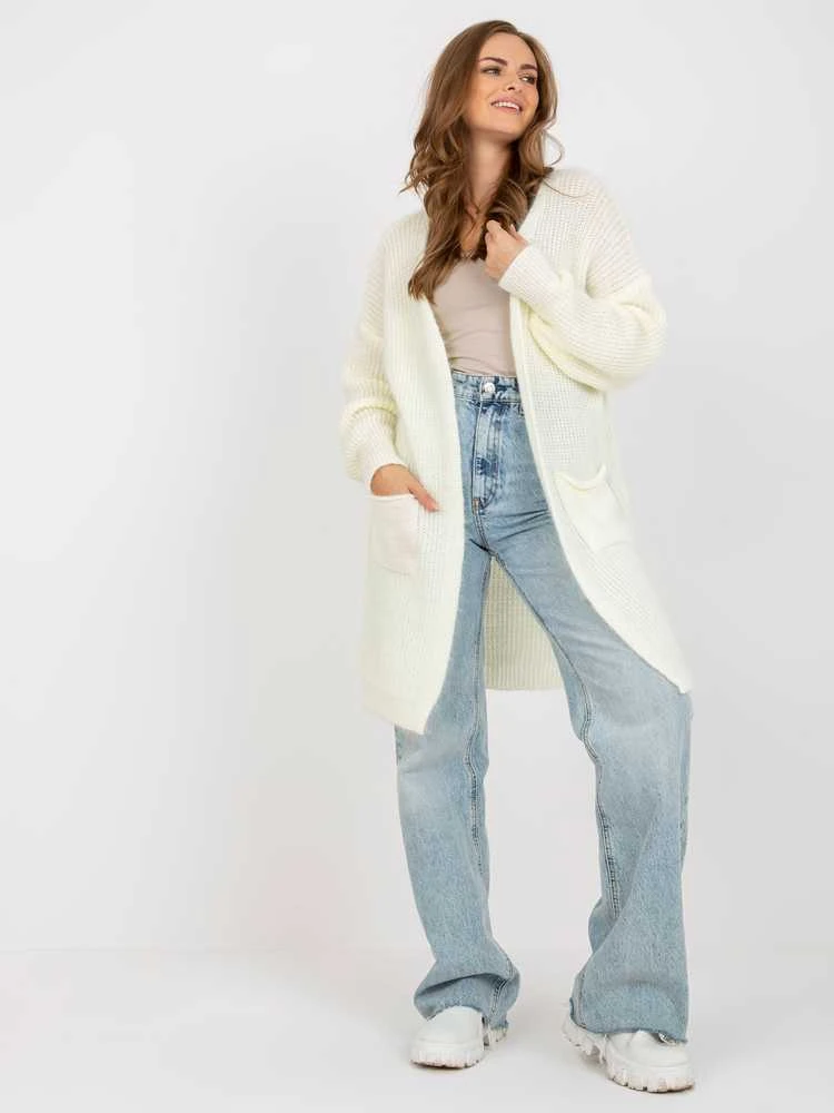 Och Bella Megztinis-TW-SW-BI-9019.82-ekru