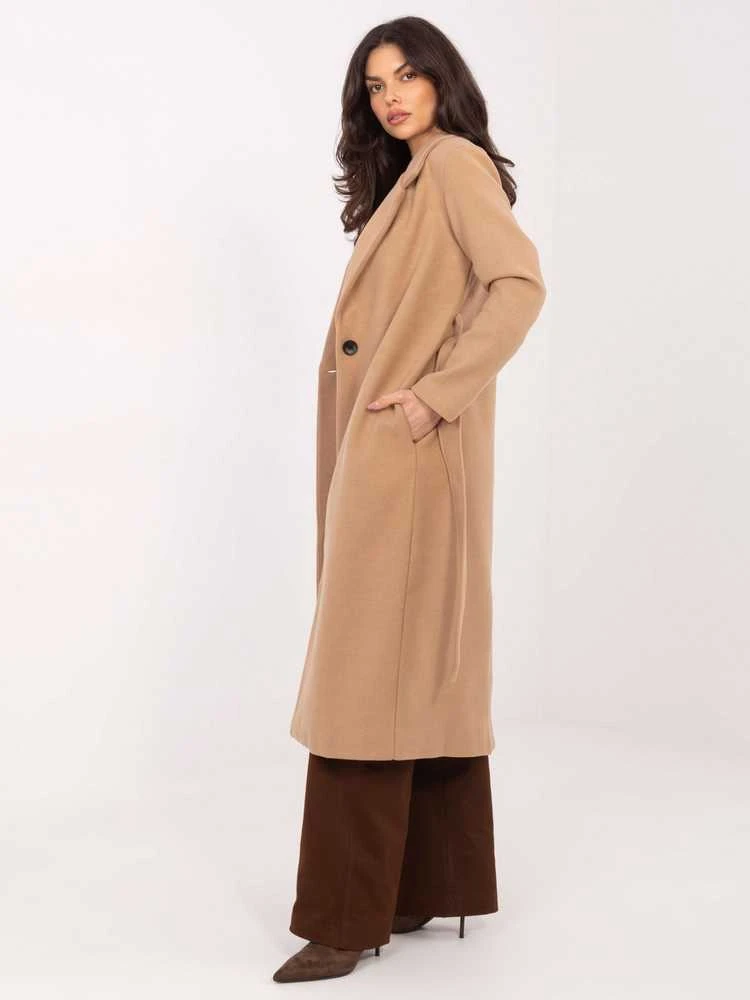 Och Bella Paltas moterims -TW-PL-BI-5312A.85-camelowy