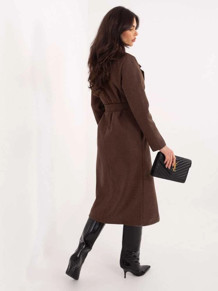 Och Bella Paltas moterims TW-PL-BI-5312A.85-ruda