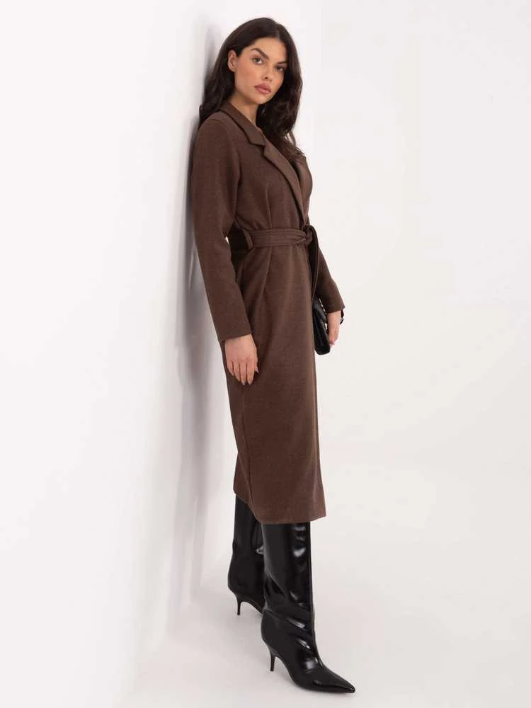 Och Bella Paltas moterims TW-PL-BI-5312A.85-ruda