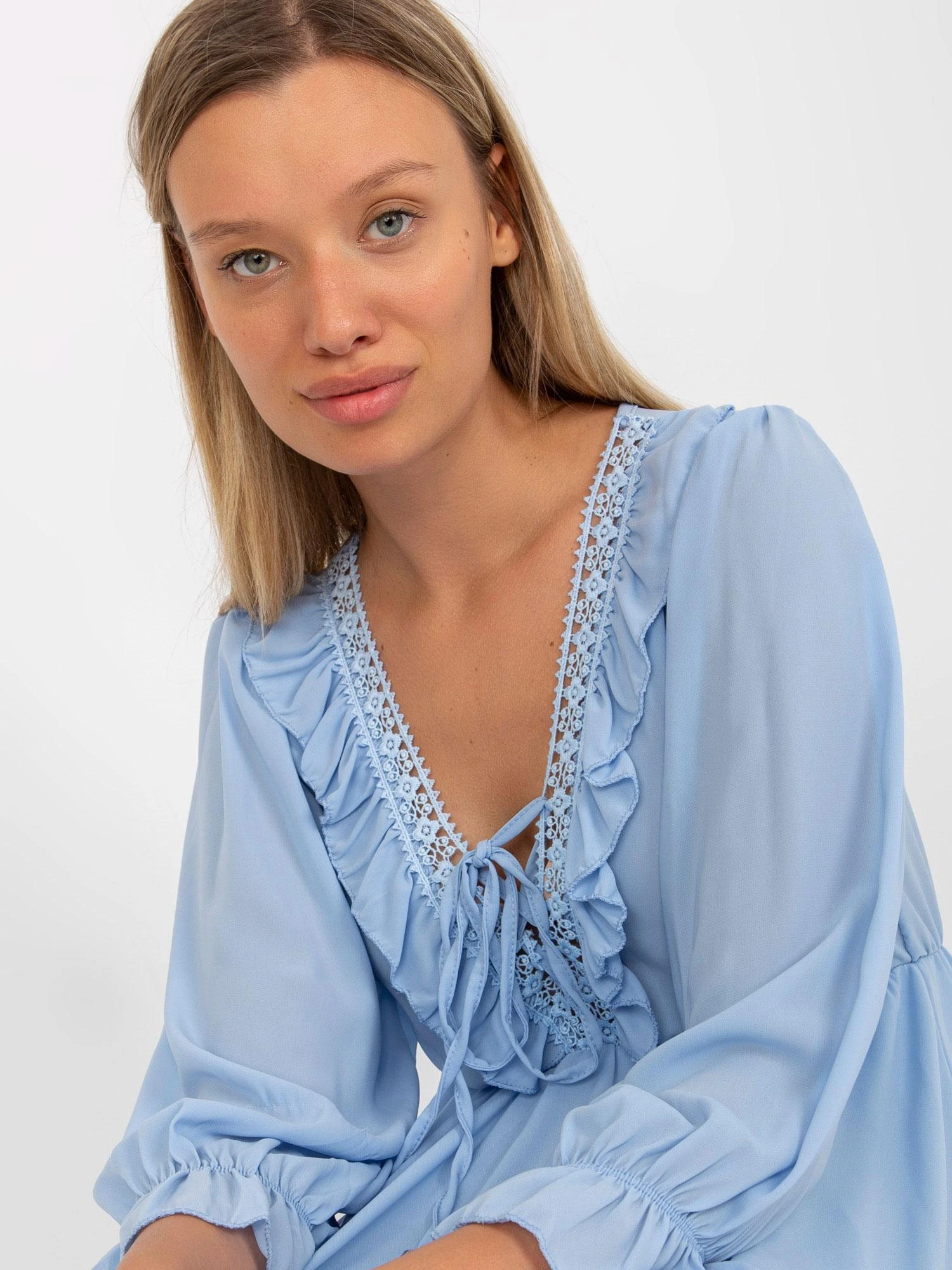 Och Bella Suknelė-TW-SK-BI-0761.92-šviesiai mėlyna