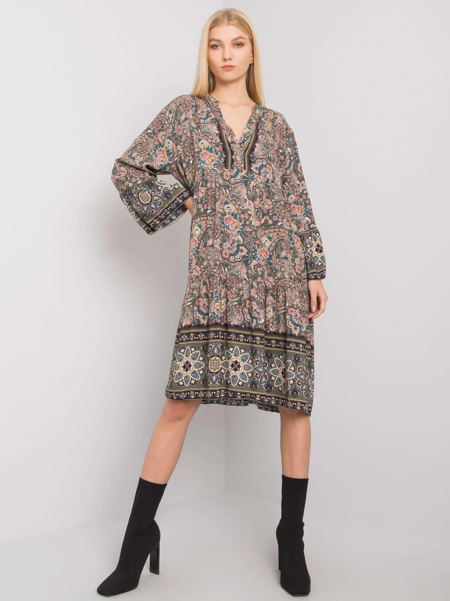 Och Bella Suknelė-TW-SK-BI-5S0118B.25-khaki