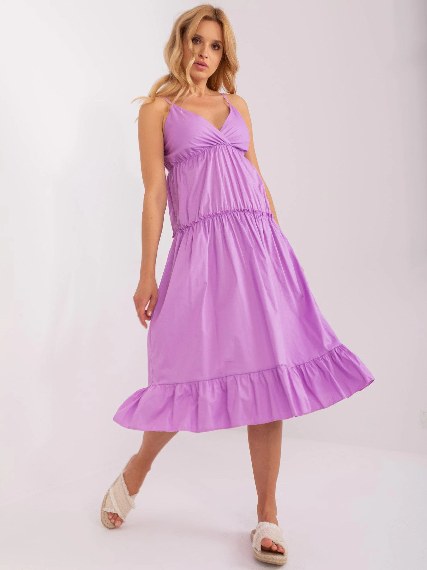 Och Bella Suknelė-TW-SK-BI-7220.29X-šviesiai violetinė
