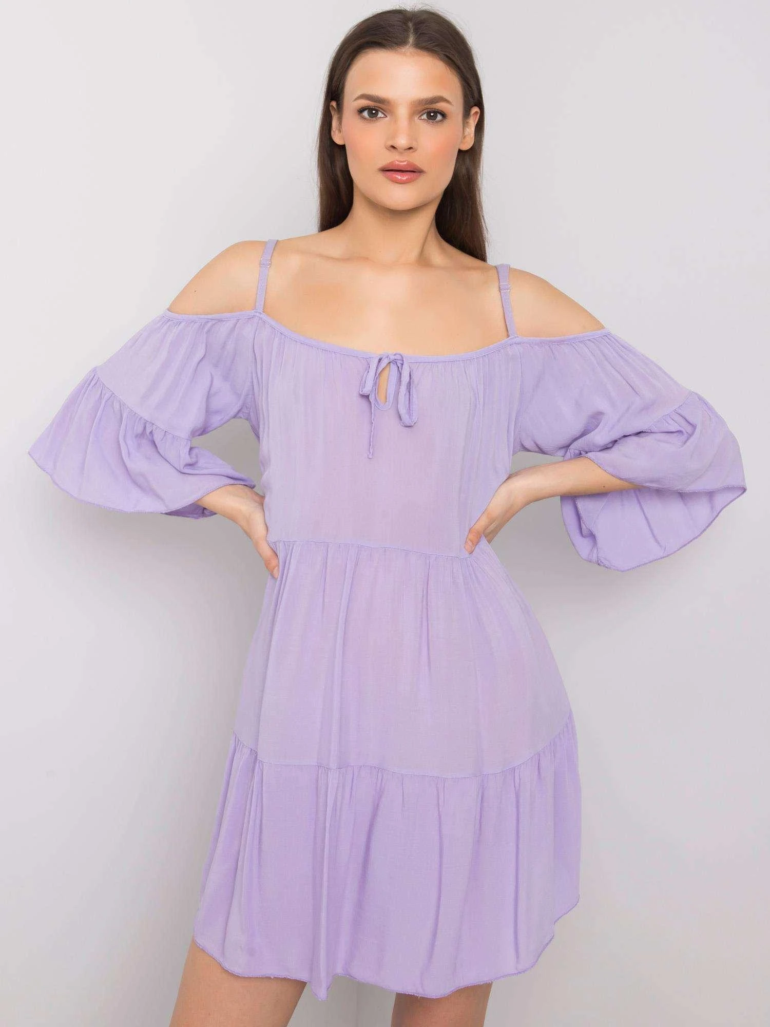Och Bella Suknelė-TW-SK-BI-80840.20-šviesiai violetinė