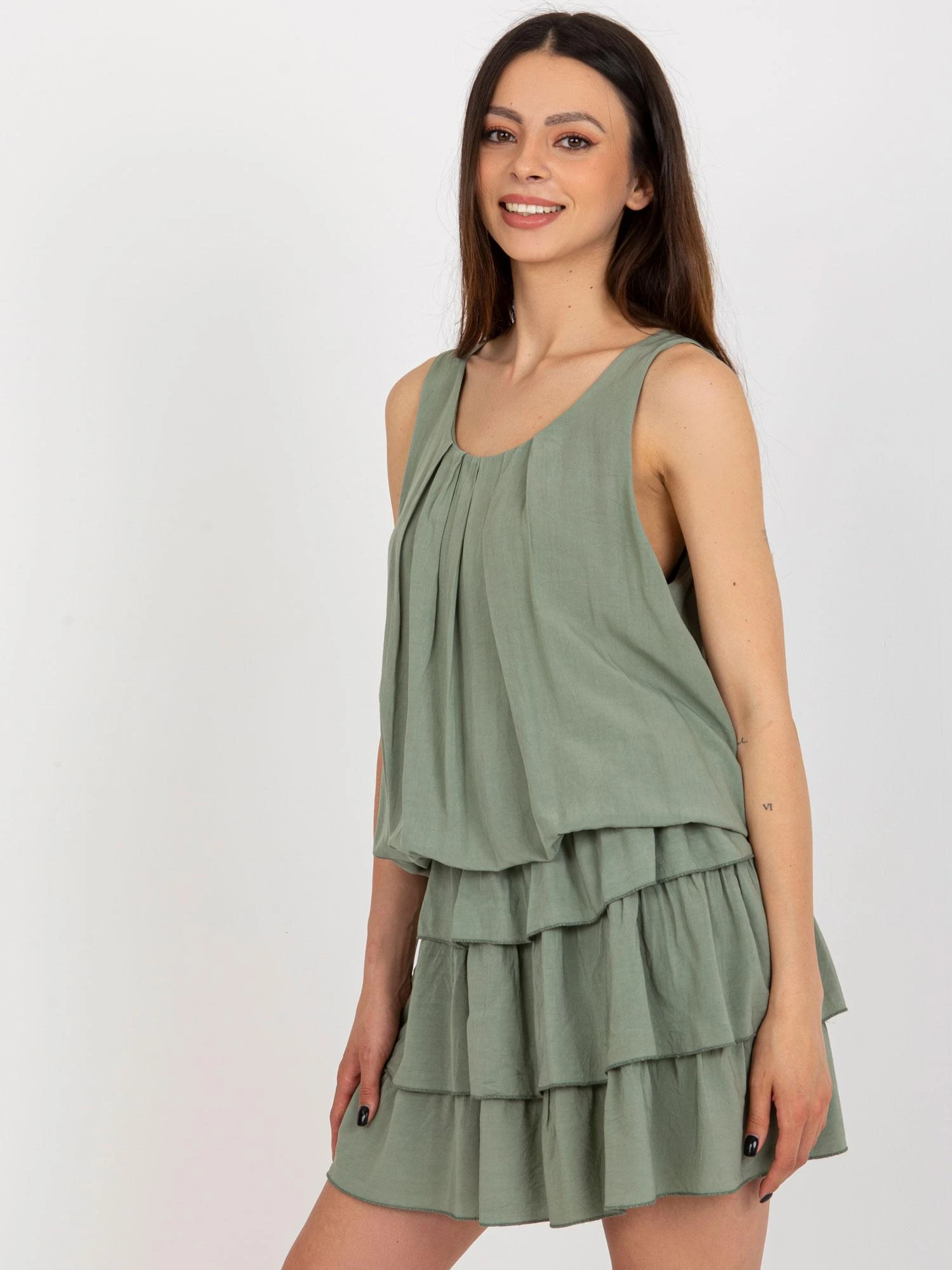Och Bella Suknelė-TW-SK-BI-8139.44-khaki