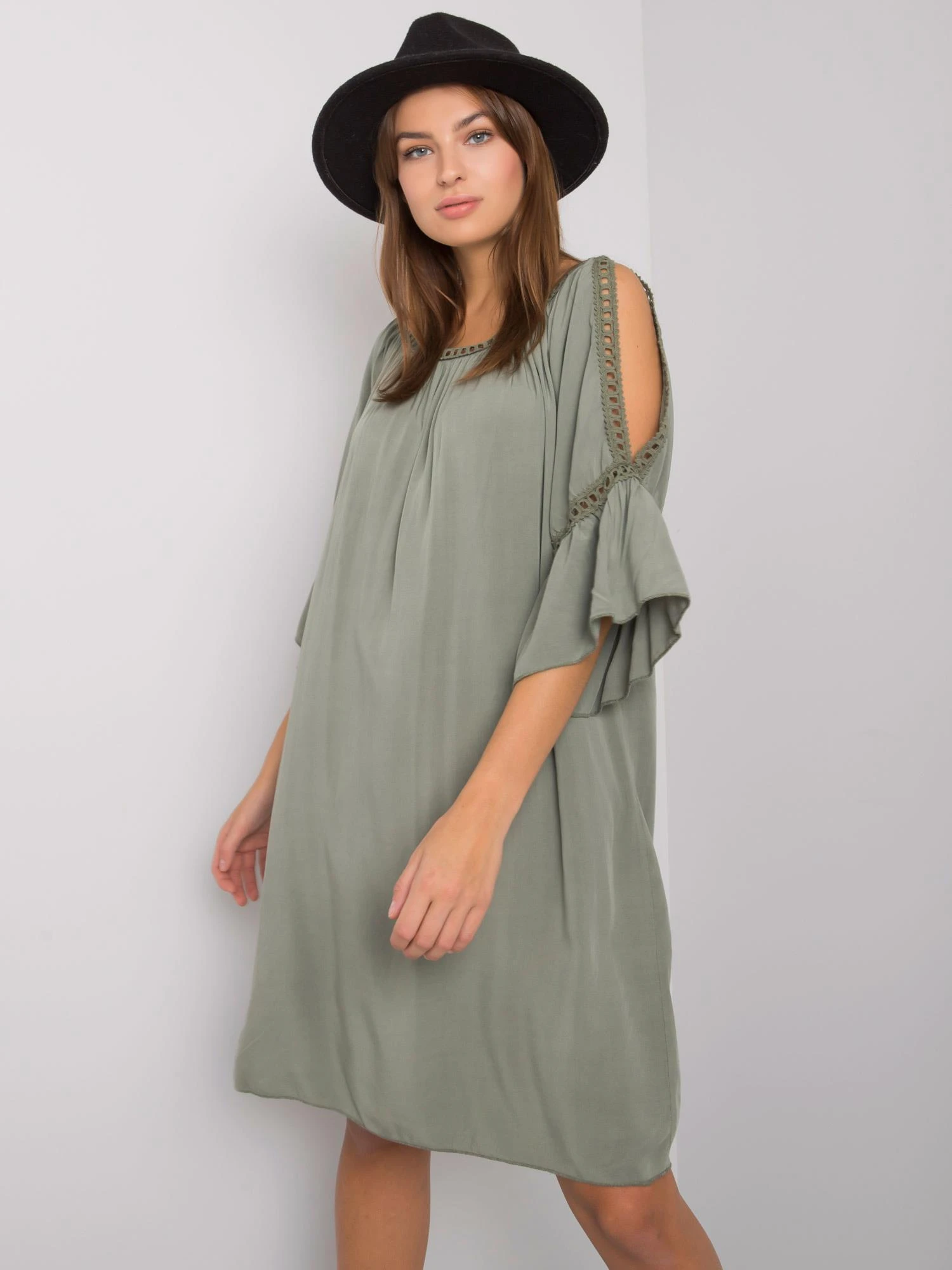 Och Bella Suknelė-TW-SK-BI-82314.48-khaki