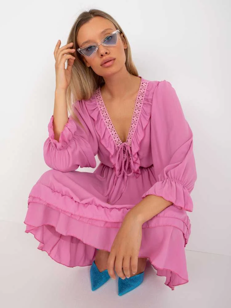 Och Bella Suknelė-TW-SK-BI-0761.92-rožinė