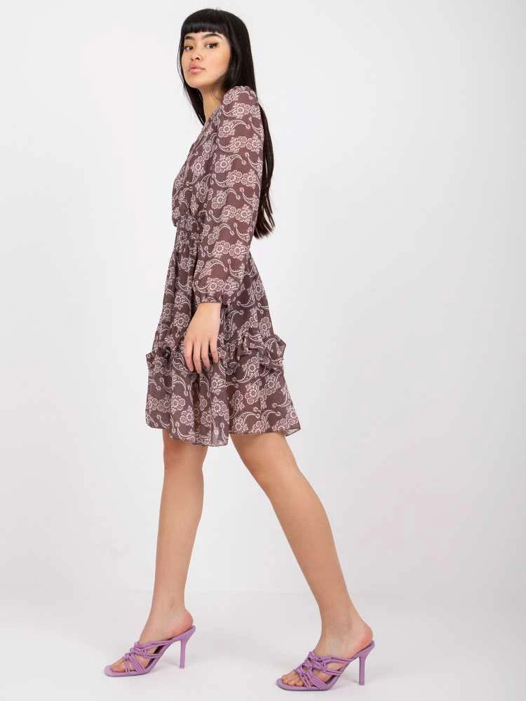 Och Bella Suknelė-TW-SK-BI-0928-3,48-ruda