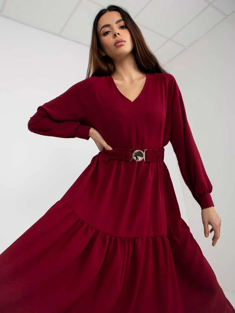 Och Bella Suknelė-TW-SK-BI-2021706.93P-bordo