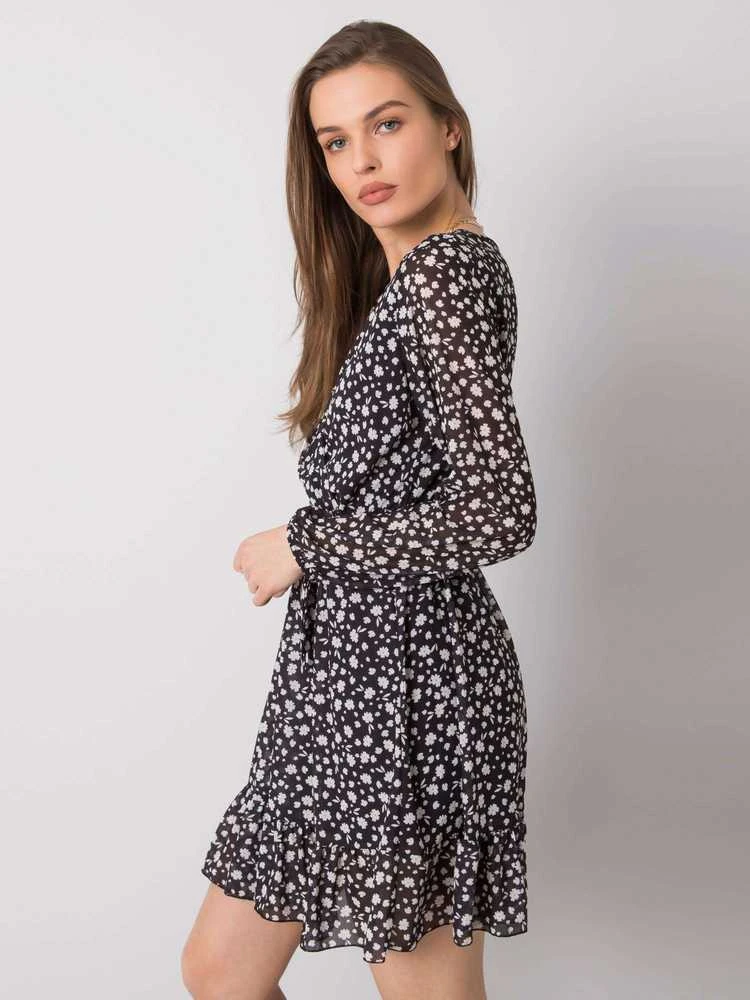 Och Bella Suknelė-TW-SK-BI-26329.20-juoda ir balta