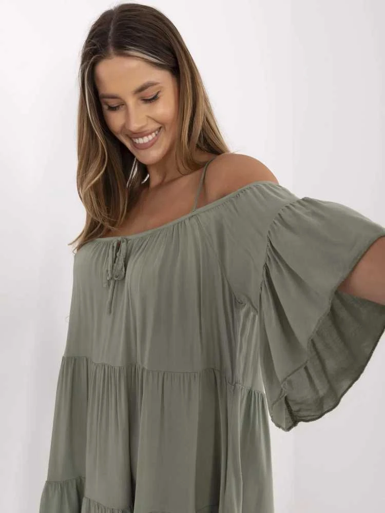 Och Bella Suknelė-TW-SK-BI-80840.20-khaki