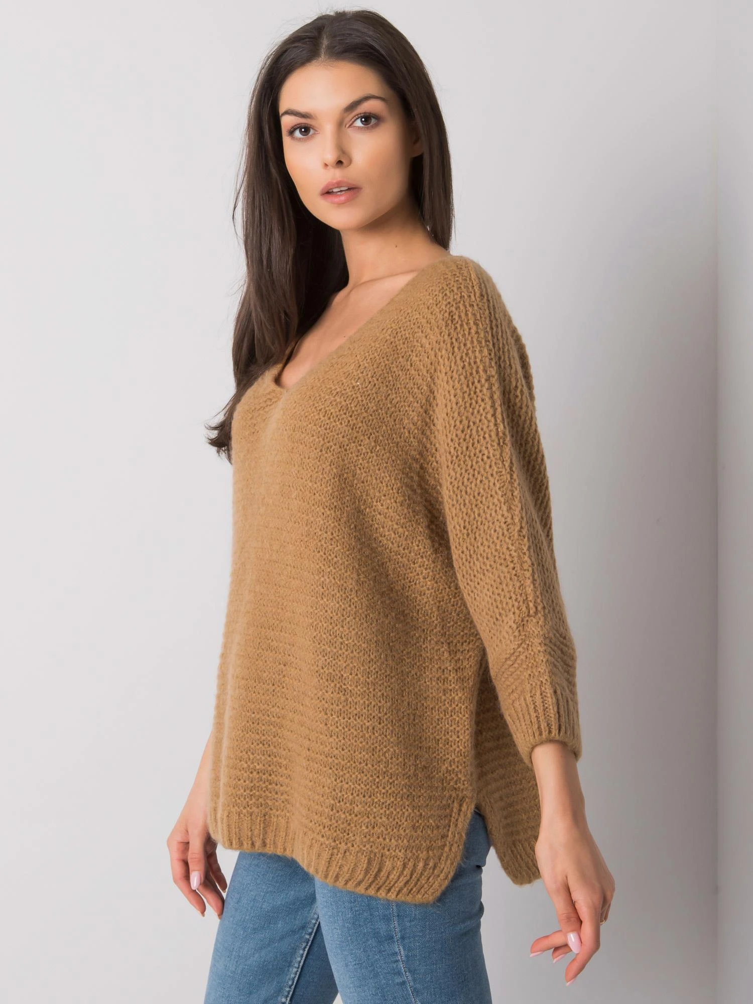 Och Bella Megztinis-TW-SW-BI-J1001.06-camel