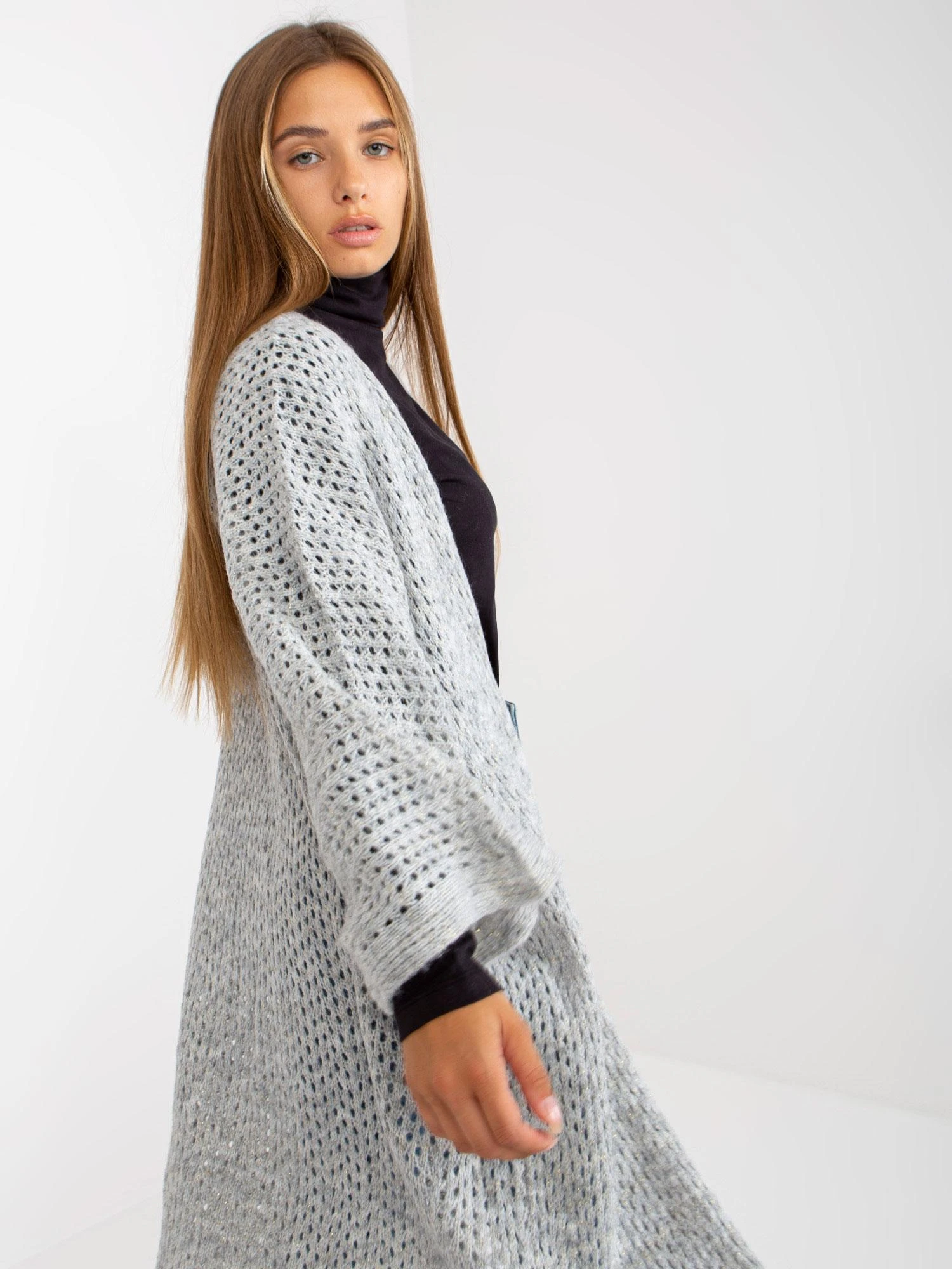 Och Bella Megztinis-TW-SW-BI-M31.36X-pilkas