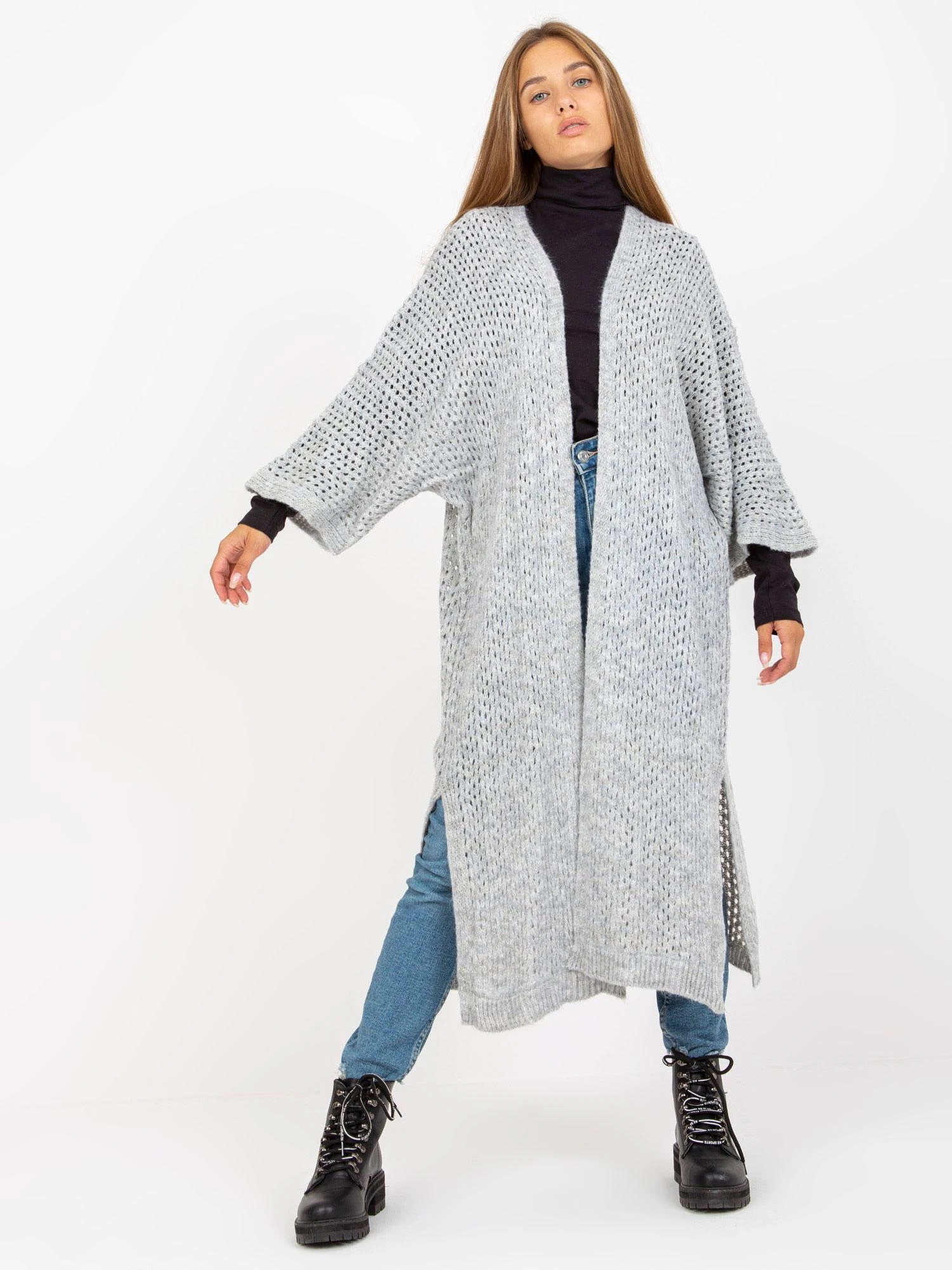 Och Bella Megztinis-TW-SW-BI-M31.36X-pilkas