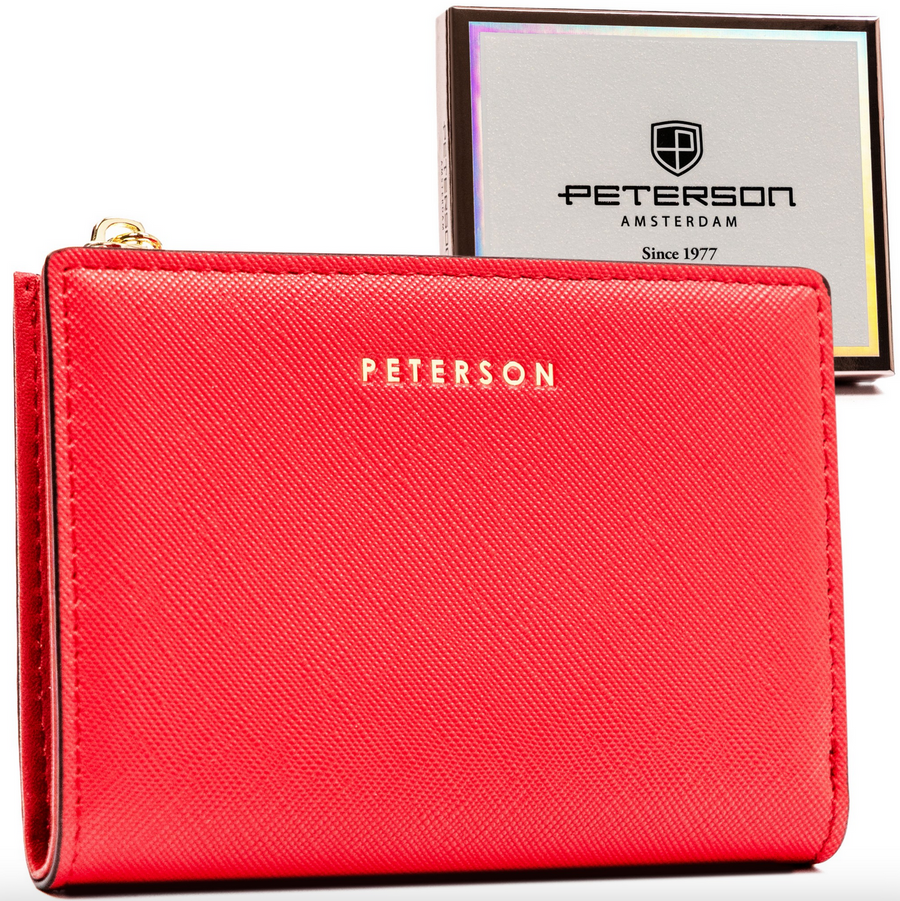 Odinė piniginė RFID PETERSON PTN 003-SAF
