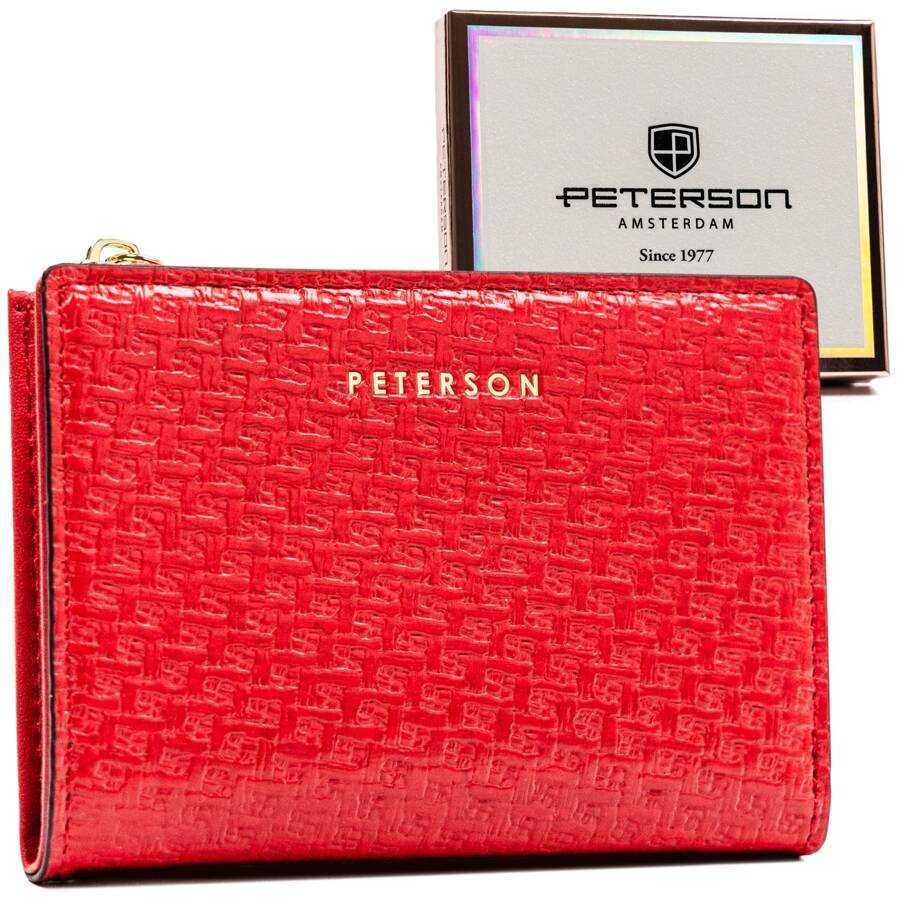 Odinė piniginė RFID PETERSON PTN 003-YS