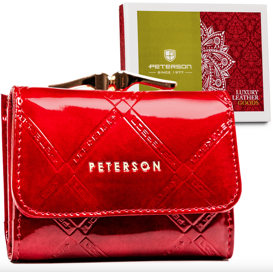 Odinė piniginė RFID PETERSON PTN 55287-PL