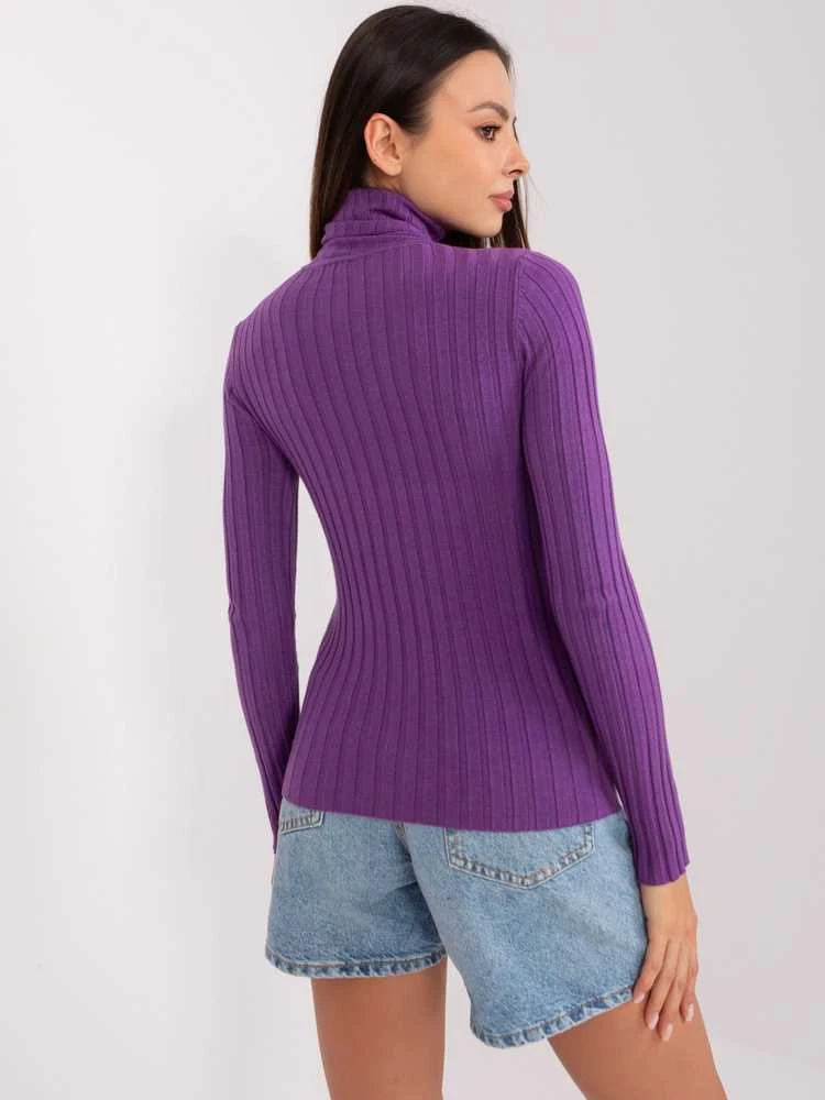 P-M Megztinis-PM-SW-1087.09-tamsiai violetinis