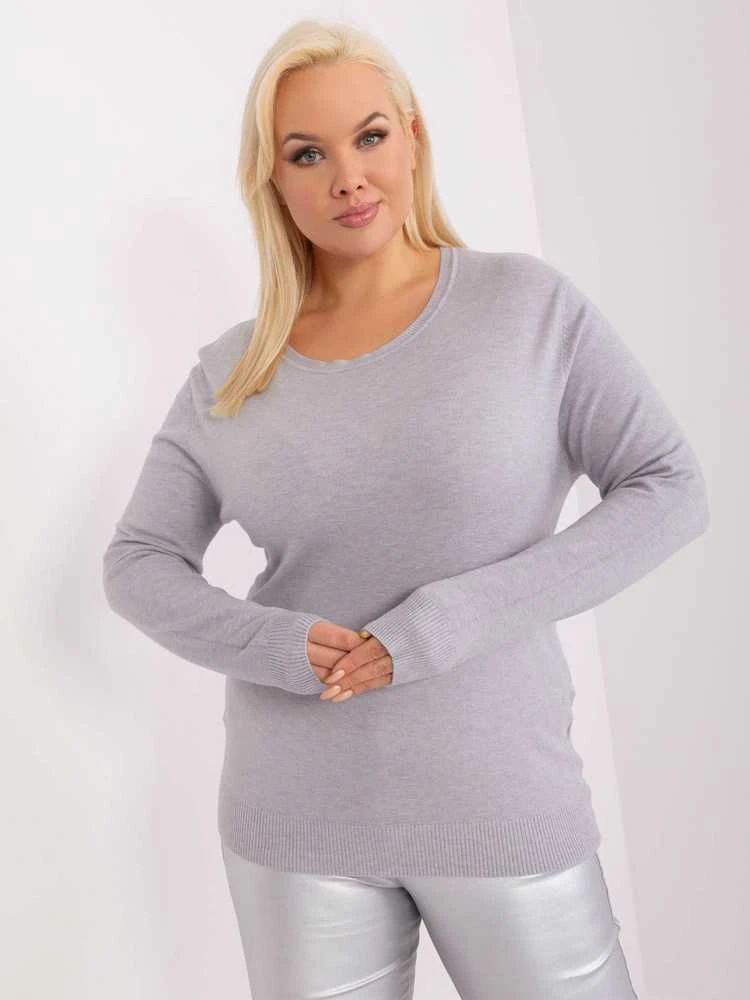 P-M Megztinis-PM-SW-PM-3006+1.11-pilka