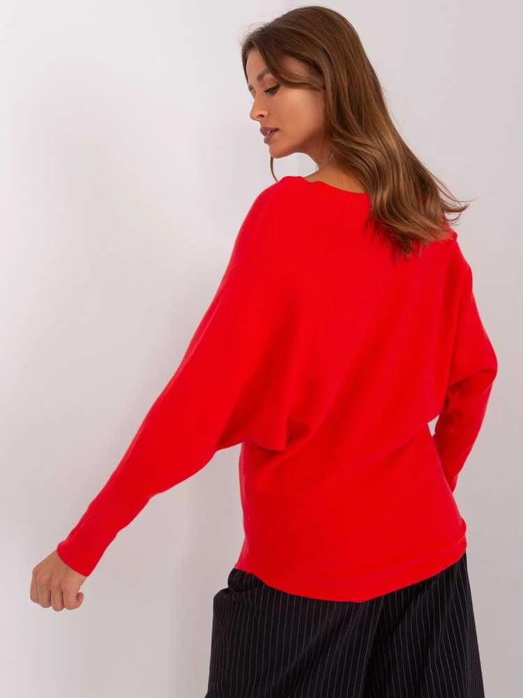 P-M Megztinis-PM-SW-PM-3588.00X-raudonas
