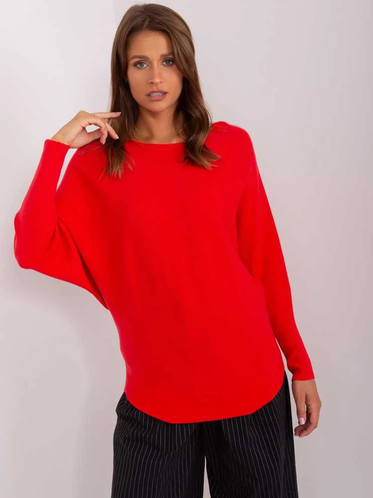 P-M Megztinis-PM-SW-PM-3588.00X-raudonas