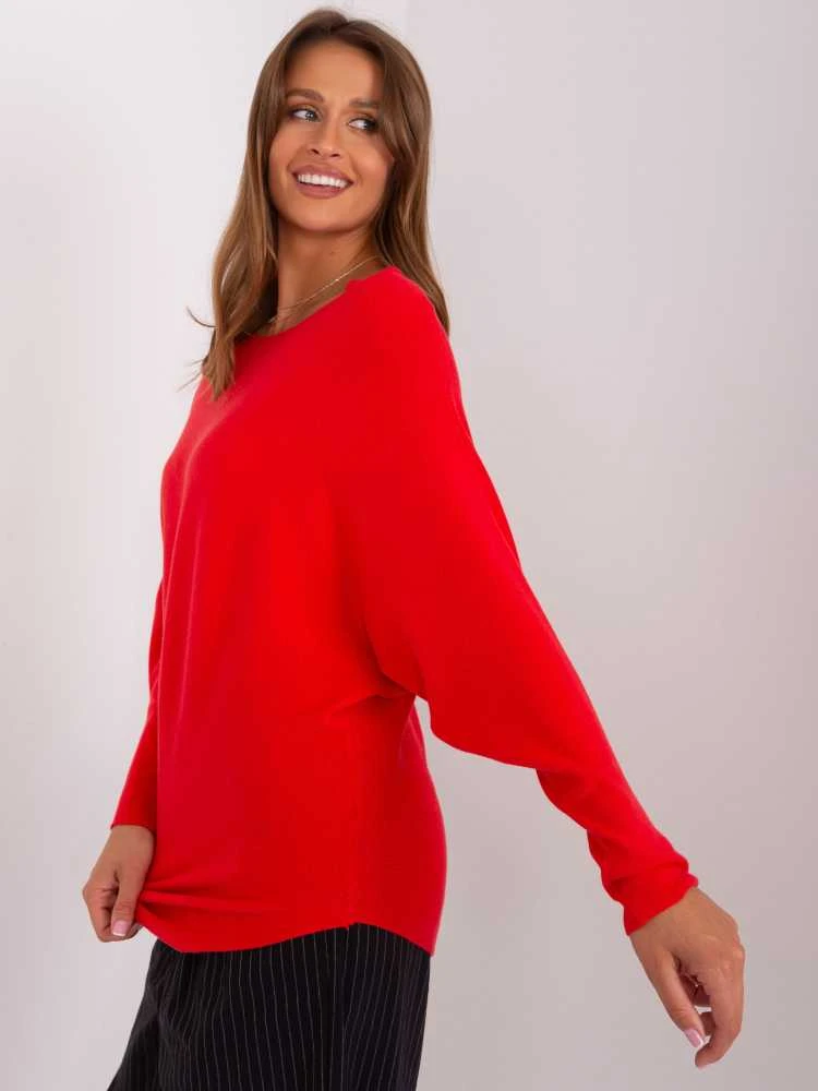 P-M Megztinis-PM-SW-PM-3588.00X-raudonas