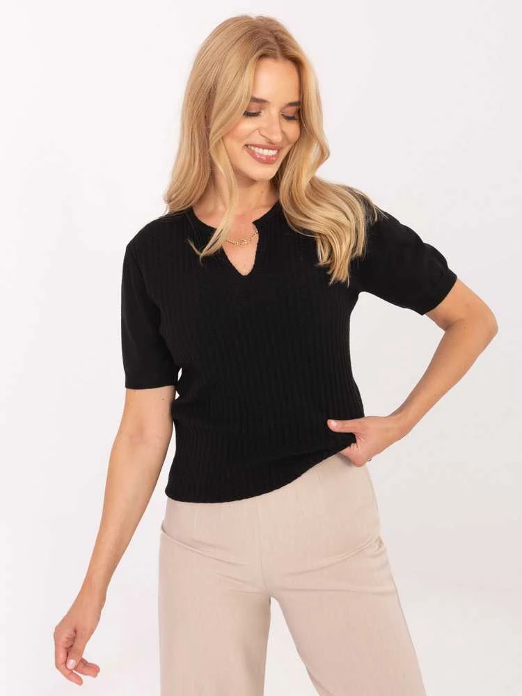 P-M Sweter-PM-SW-PM-5053.39-juoda