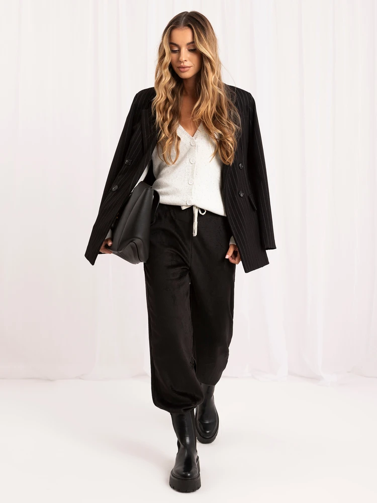 P-M Sweter-PM-SW-PM-5321.88-jasny pilka