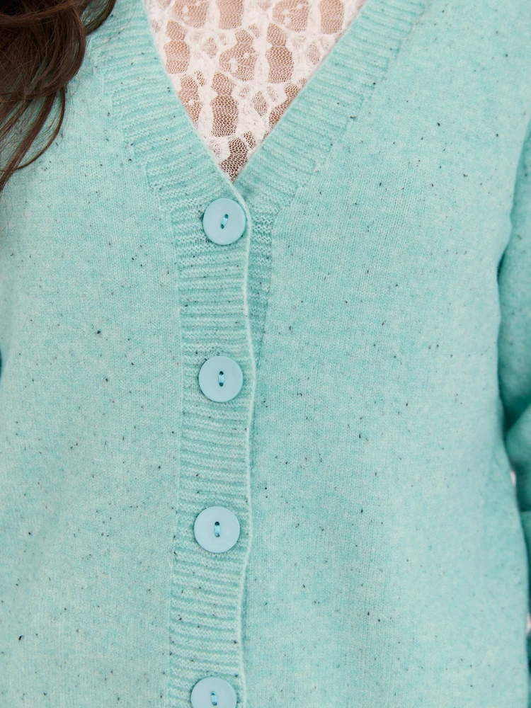 P-M Sweter-PM-SW-PM-5321.88-mietowy