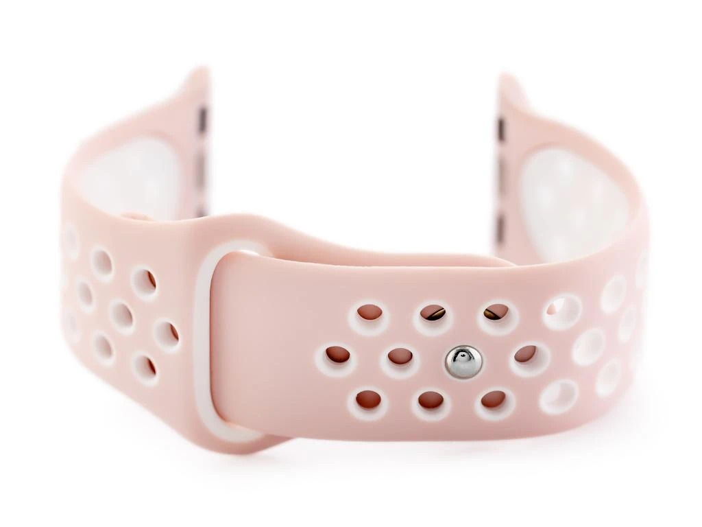 Pacific Apple Watch dirželis U24 - rožinė/balta - 42/44mm