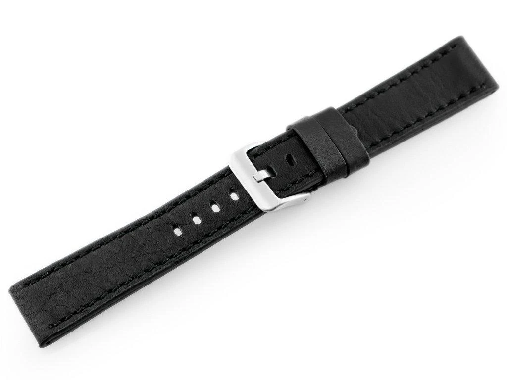 Laikrodis Pacific Odinė laikrodžio apyrankė W48 - PREMIUM - juoda/juoda - 20mm