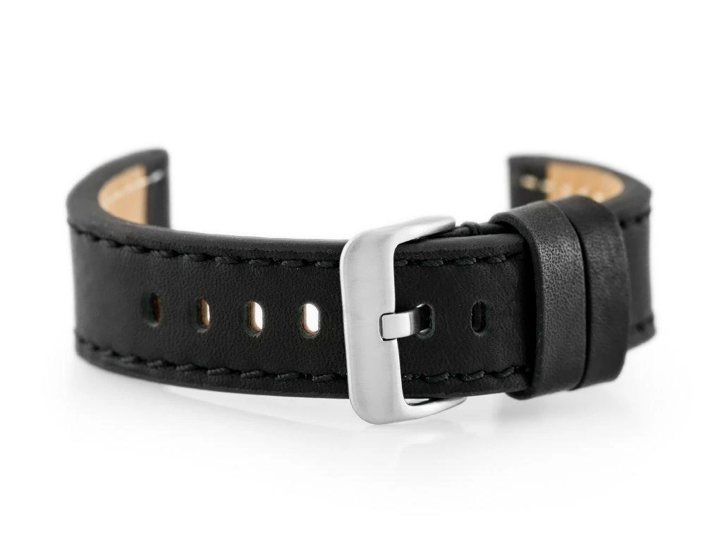 Laikrodis Pacific Odinė laikrodžio apyrankė W48 - PREMIUM - juoda/juoda - 20mm
