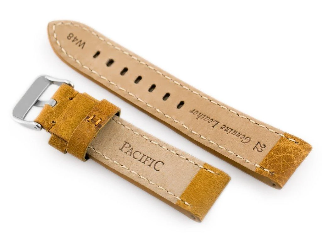 Pacific Odinis laikrodžio dirželis W48 - PREMIUM - kupranugaris - 24mm