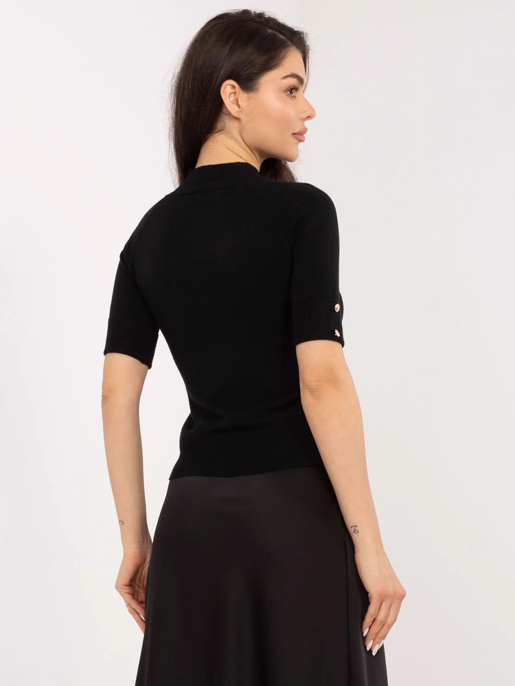 Passione Moda Sweter-PM-SW-R2316.29-juoda
