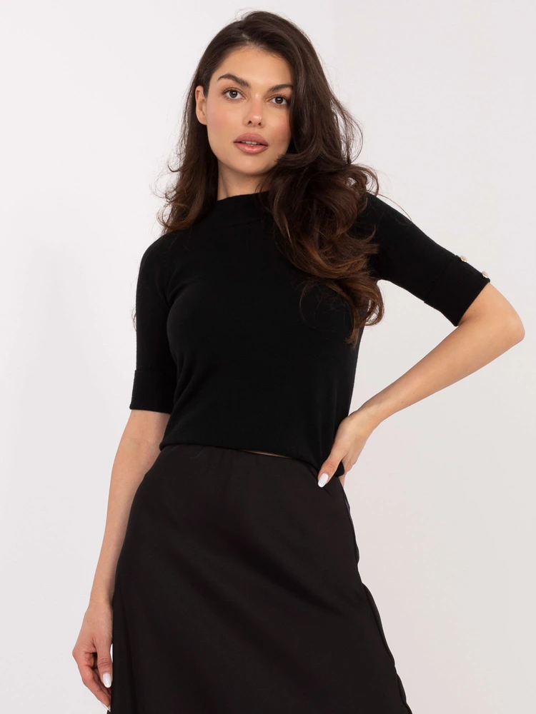 Passione Moda Sweter-PM-SW-R2316.29-juoda