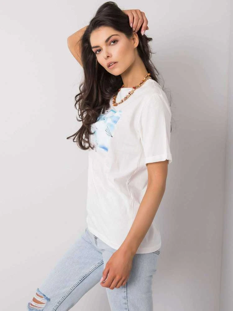 Pepper Mint Marškinėliai-PM-TS-SS21CA33.09-balti