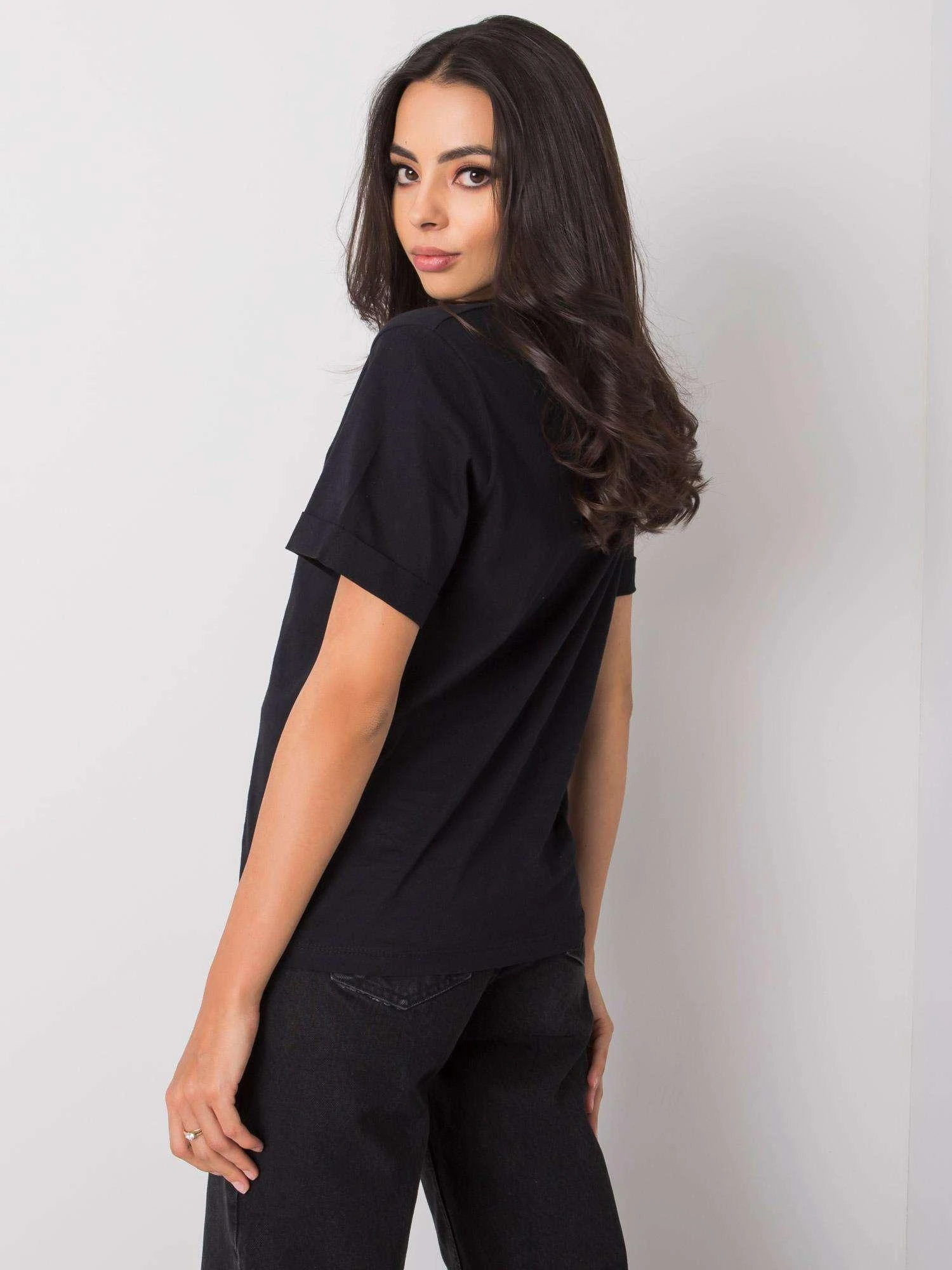 Pepper Mint Marškinėliai-PM-TS-SS21CA56.33-juodi