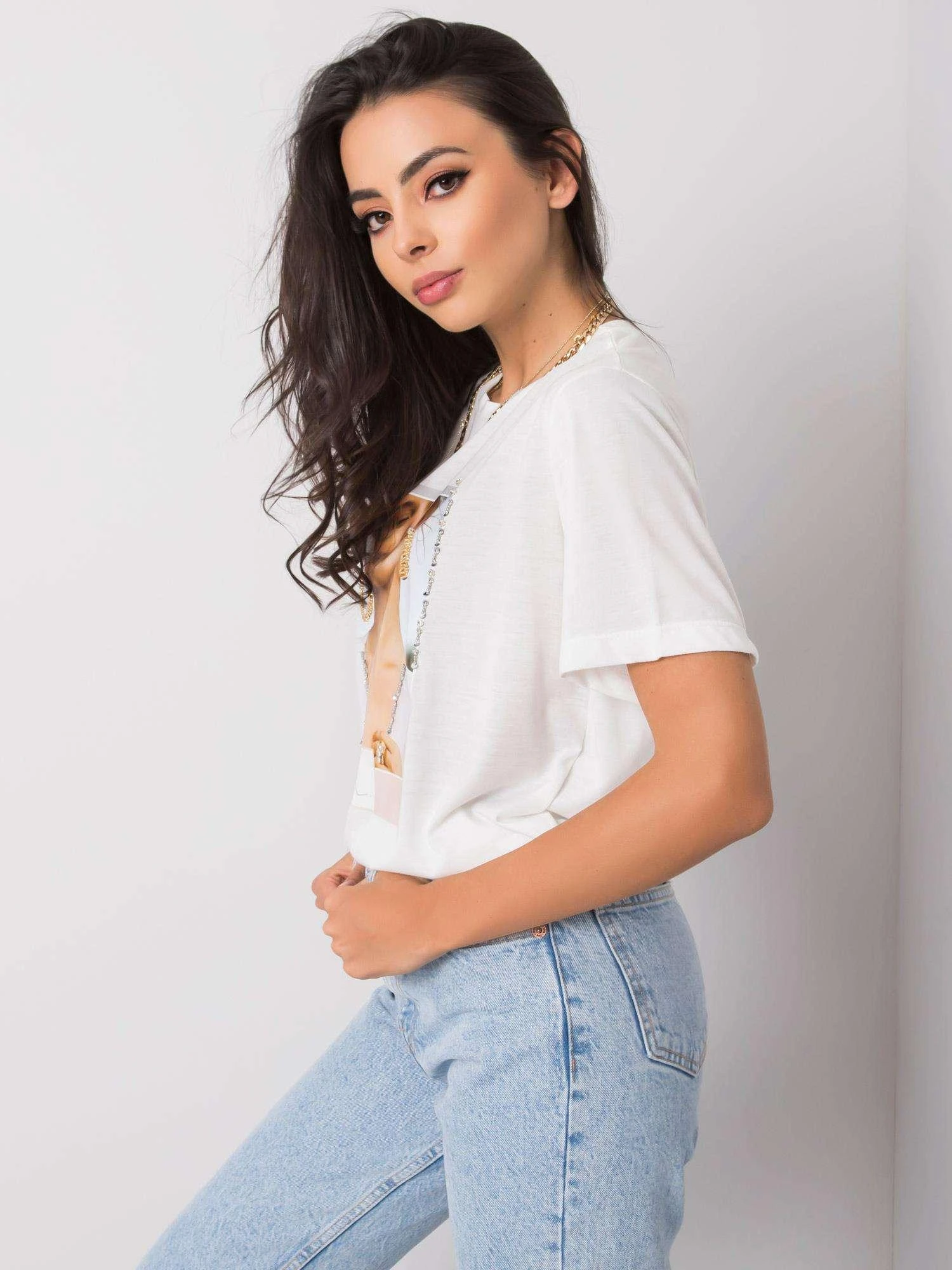 Pepper Mint Marškinėliai-PM-TS-SS21TX14.19-balti