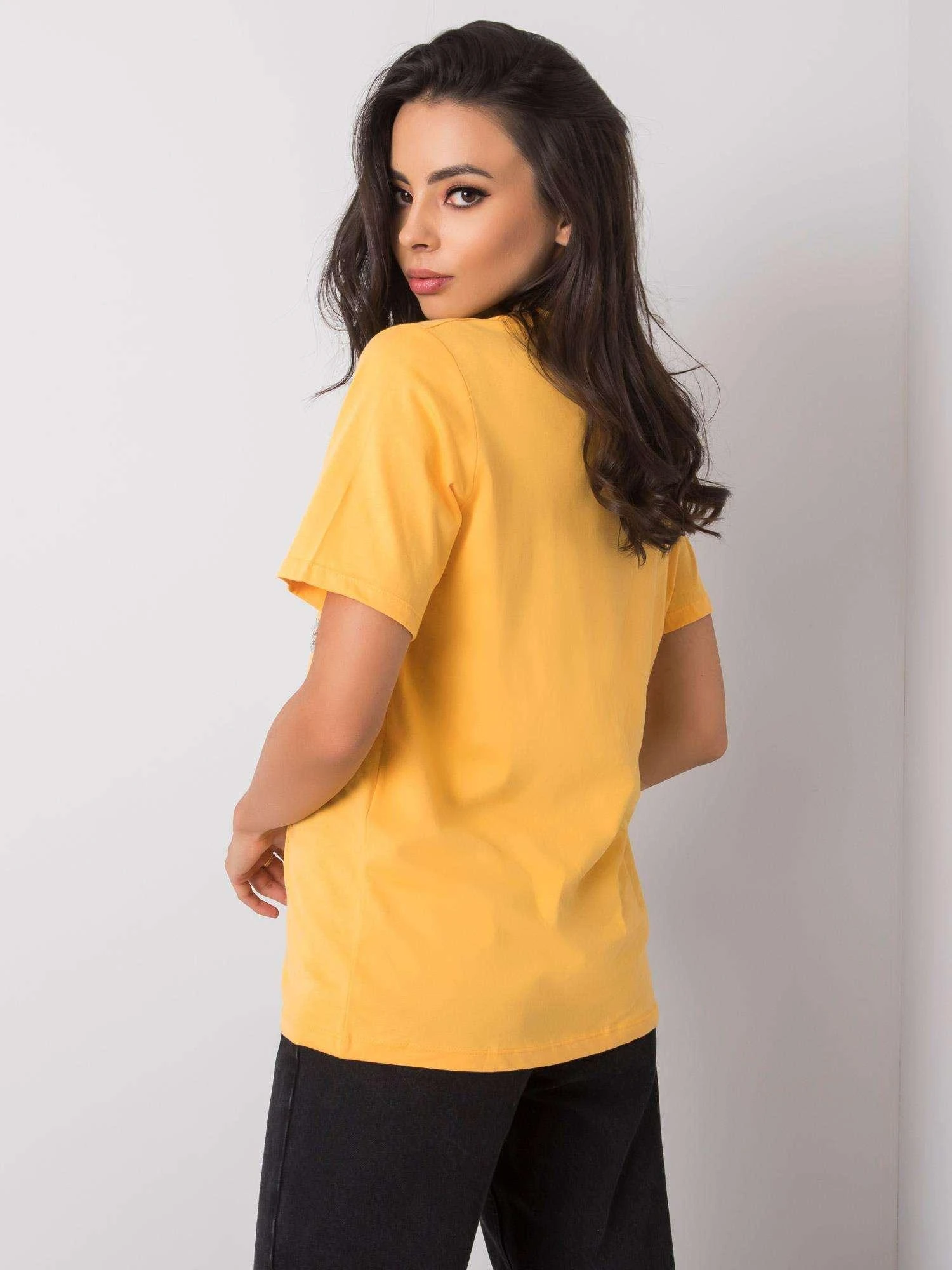 Pepper Mint Marškinėliai-PM-TS-SS21TX20.85P-šviesiai oranžinė