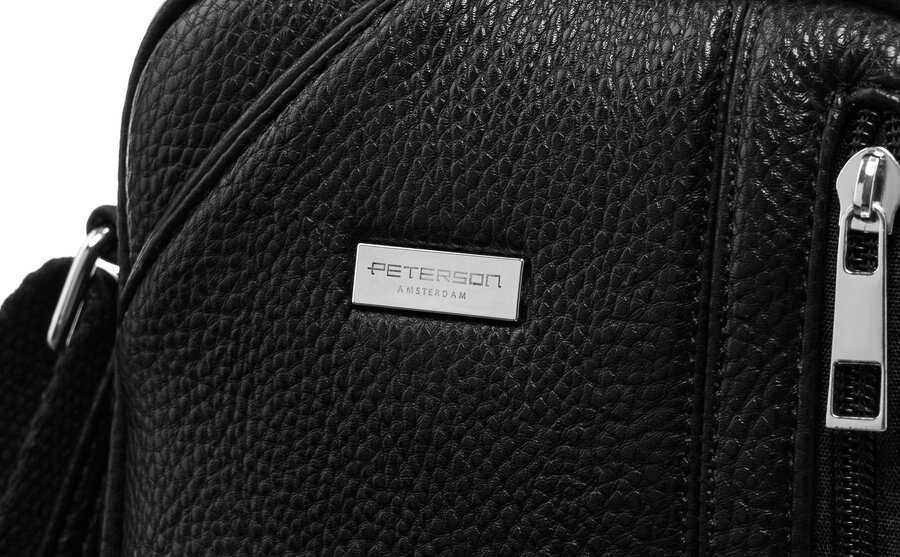Peterson Rankinė vyrams PU PTN 8023-MACRO Juodas