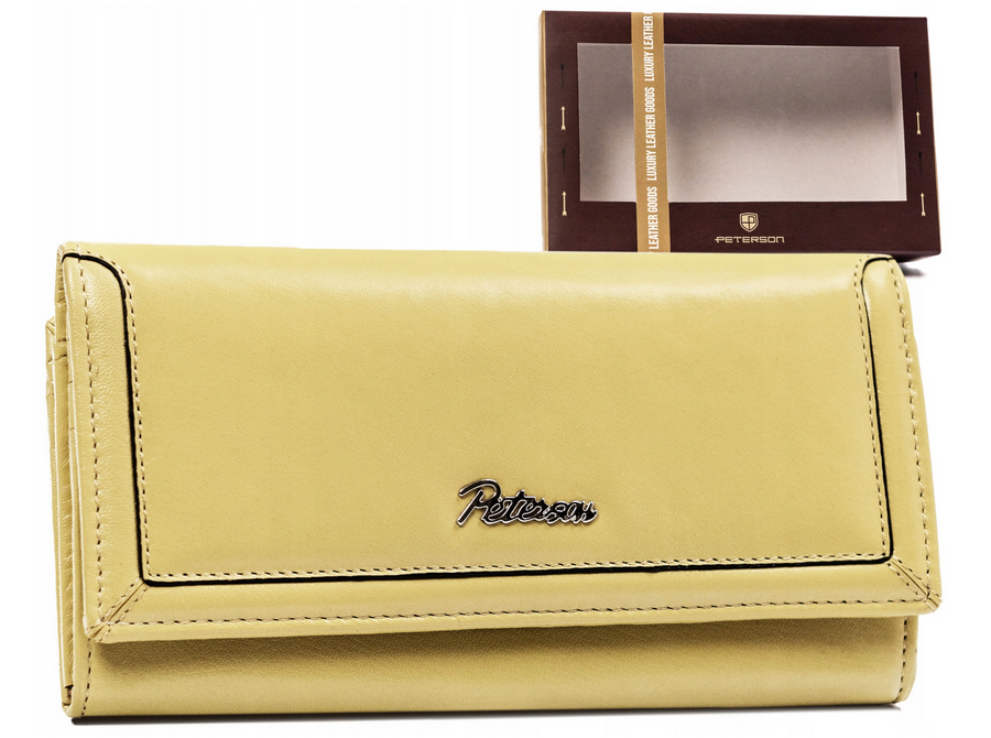 Peterson Trumpa piniginė PTN KA-23 BEIGE