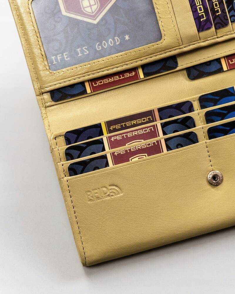 Peterson Trumpa piniginė PTN KA-23 BEIGE