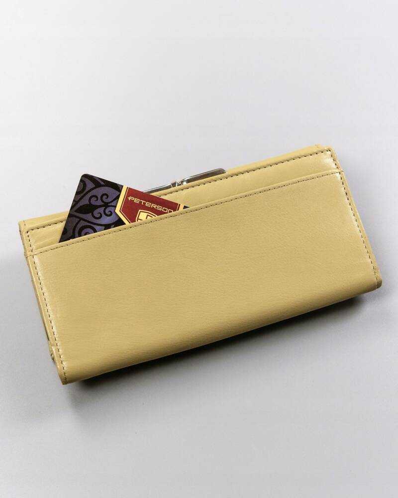 Peterson Trumpa piniginė PTN KA-23 BEIGE